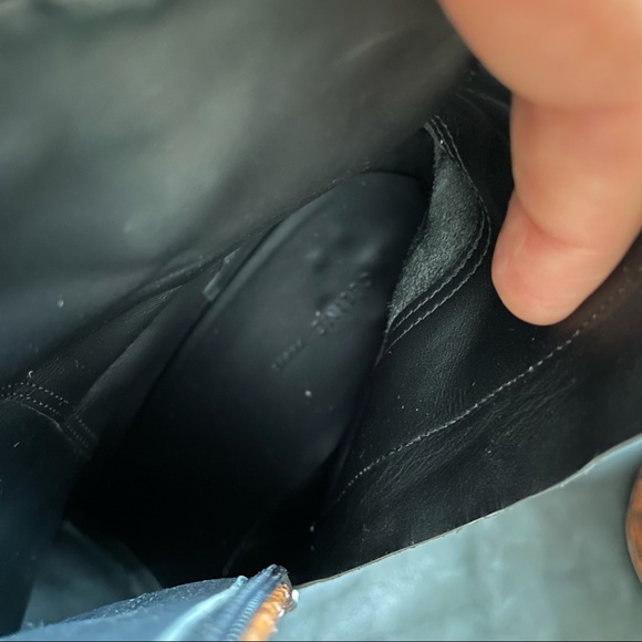 Celine snakeskin python bam bam silver heel boots - Picture 10 of 12